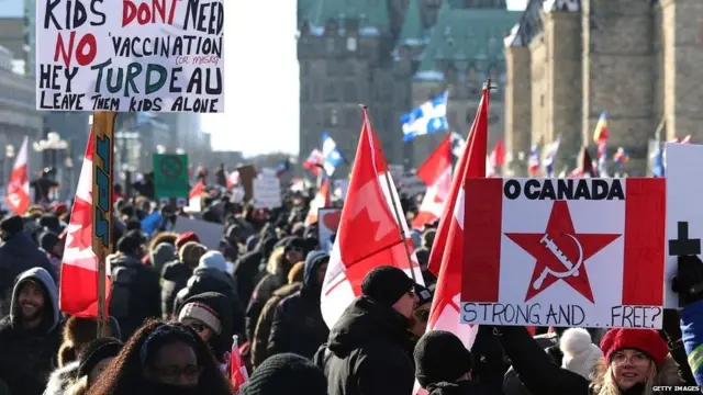 ਕੈਨੇਡਾ 'ਚ ਵਿਰੋਧ ਪ੍ਰਦਰਸ਼ਨ