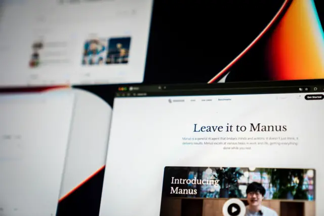 Manus 的網站