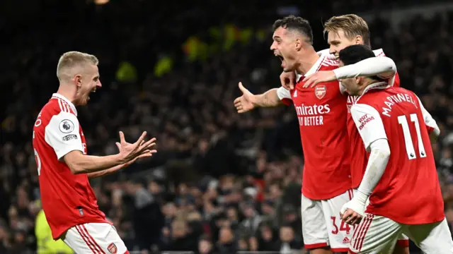 ተጻወትቲ ኣርሰናል ሸቶ ኦዶሃርፈድ እናጸንበሉ