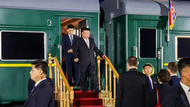 किम जोंग उन की तस्वीर