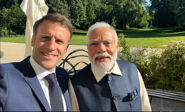 मोदी और मैक्रों