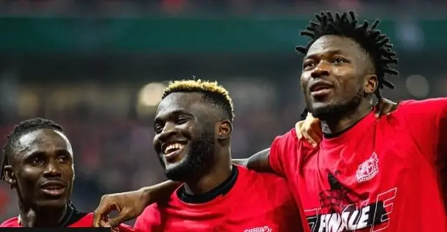 Ivorian Odilon Kossounou, Burkinabe Edmond Tapsoba alongside Victor Boniface 