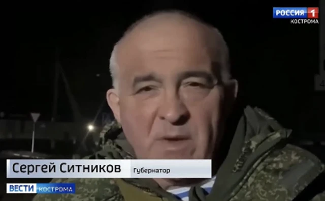 Sergei Sitnikov, Kostroma's governor