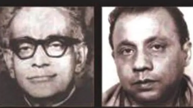 कैप्टन एम मंसूर अली और एएचएम कमरुज़्ज़मान (बाएं से)