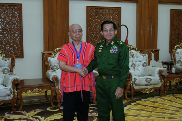 KNU ဥက္ကဋ္ဌဟောင်းနဲ့ စစ်ခေါင်းဆောင်တွေ့ဆုံ