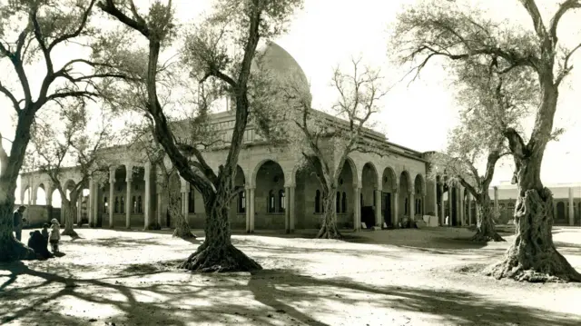 په اصل کې، تاریخي حوالې په روایت کې یوه زیارت ته اشاره کوي (د هغې سیمې پخوانی نوم چې نن ورځ په دمشق کې د سیده زینب په نوم پېژندل کیږي) چې د ام کلثوم په نوم یوې مېرمنې ته وقف شوې وه، چې باور کیږي د امام حسین خور ده.