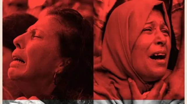 આક્રંદ કરી રહેલાં પરિવારજનોની પ્રતીકાત્મક તસવીર