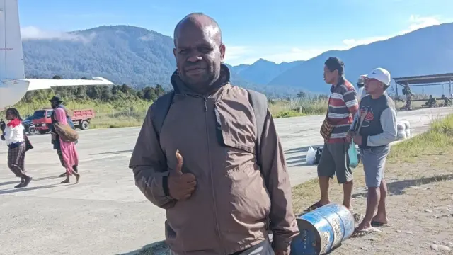 Sekretaris Umum Sinode Kingmi di Tanah Papua, Dominggus Pigai.