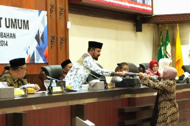 Komisi I DPR Aceh menggelar Rapat Dengar Pendapat Umum (RDPU) perubahan Qanun Jinayat.