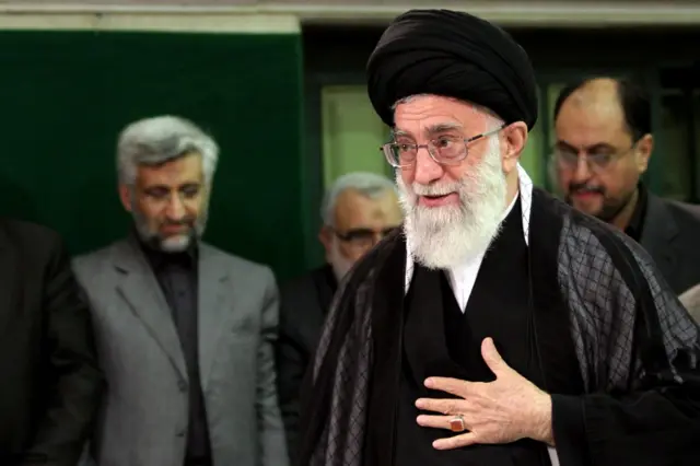 خامنه‌ای و جلیلی