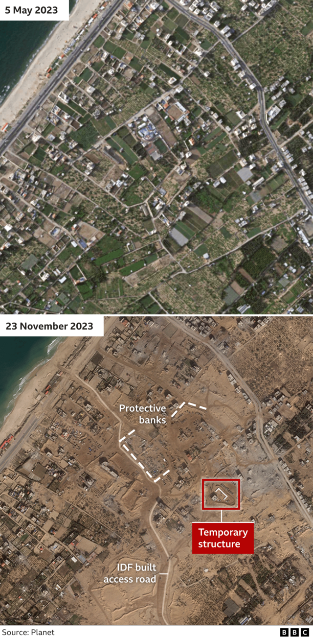 Israel-Gaza War: Satellite Fotos Show How Di Damage For Gaza Be - BBC ...