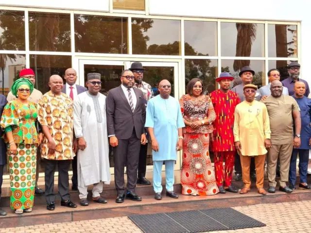 Govnor Fubara and LGA CTC members