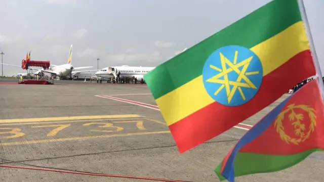 ባንዴራ ሃገራት ኢትዮጵያን ኤርትራን 14 ሓምለ 2018