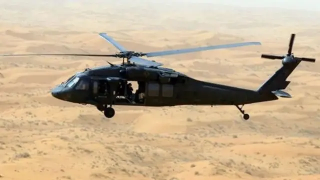 เฮลิคอปเตอร์ UH60 แบล็กฮอร์ค จากสหรัฐฯ