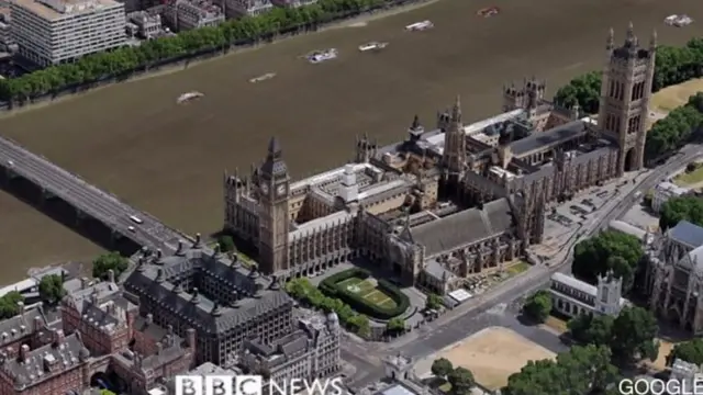 موقع هجوم لندن