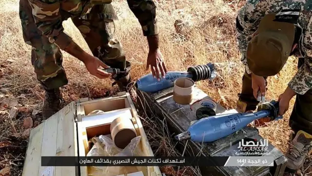 گروه انصار الاسلام تصاویری از فعالیت نیروهای خود در شمال غربی سوریه منتشر کرده است