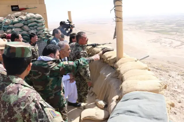 ارزو کې د حکومت پوځکوټ د طالبانو او افغان ځواکونو ترمنځ د جګړې لومړۍ کرښه بلل کېده.