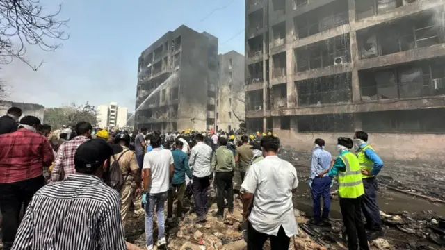 محل سقوط هواپیما