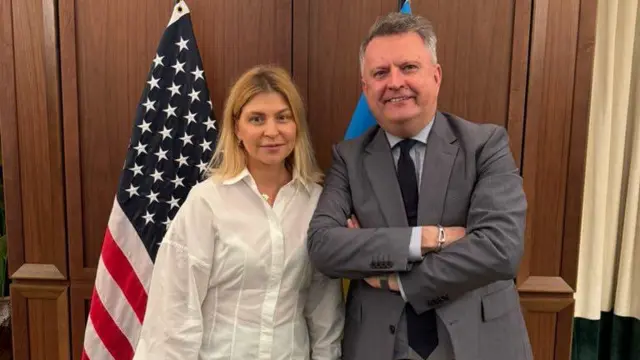 Ольга Стефанішина та Сергій Кислиця, Флорида, США, 30 листопада 2025 року