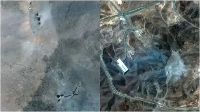امریکی حملے کے بعد فردو میں زیرِ زمین یورینیئم افزودگی کی تنصیب کی نئی سیٹلائٹ تصاویر سامنے آئی ہیں

