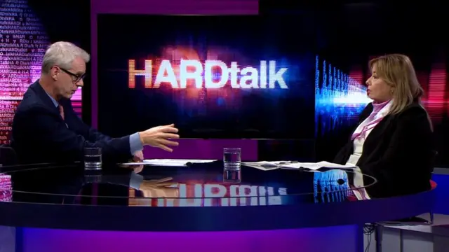 Prof. Dr. Gülnur Aybet, BBC'de yayınlanan HARDtalk