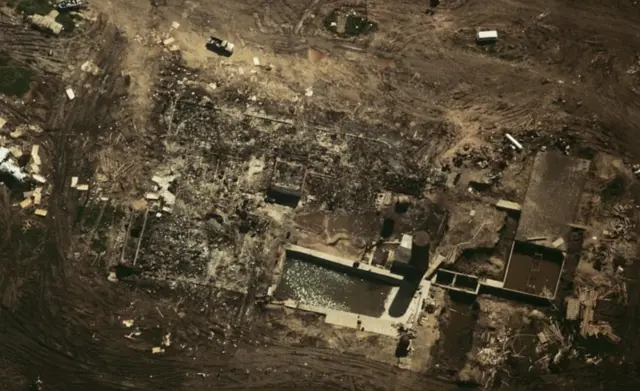 Yangın sonrası Davidçilerin yerleşkesi küle döndü