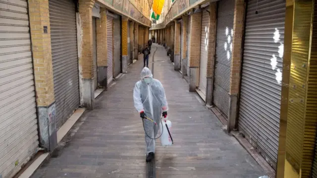 شیوع کرونا در ایران