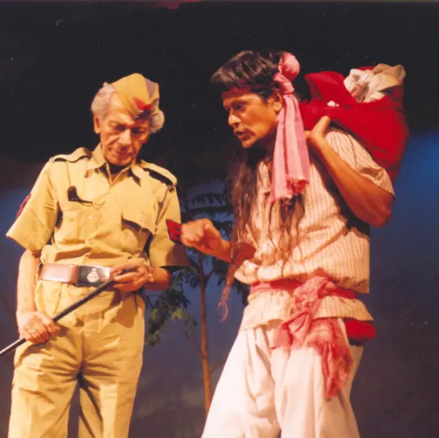 हबीब तनवीर और दीपक तिवारी