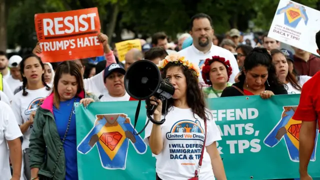 Marcha a favor del TPS