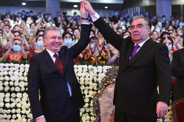 Ўзбекистон ва Тожикистон президентлари