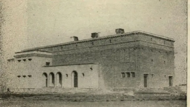 تصویر قدیمی از ساختمان سینمای قندهار