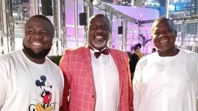 Hushpuppi, Dino Melaye ati eeyan mii