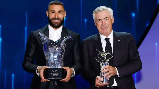 Benzema and Ancelotti