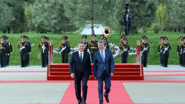 Шавкат Мирзиёев, Алмазбек Атамбаев