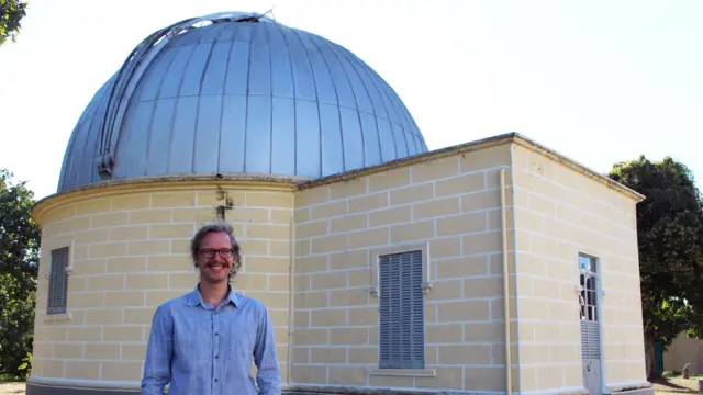 Astrónomo brasileño Diogo Souto