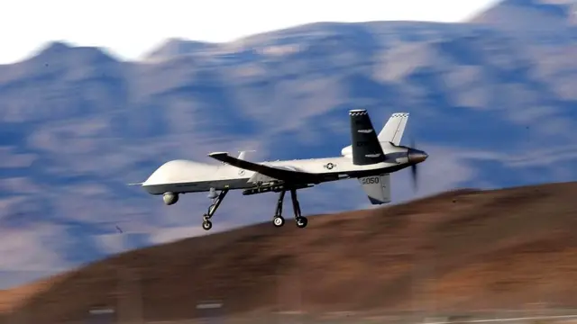 Потерявший управление над Афганистаном американский разведывательно-ударный беспилотный летательный аппарат "Рипер" пришлось сбить