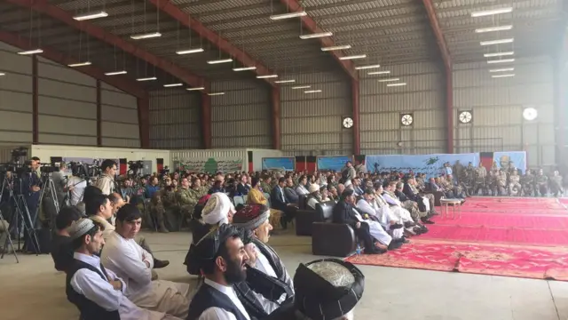 افغان ولسمشر محمد اشرف غني هم کندهار ته تللی دی.