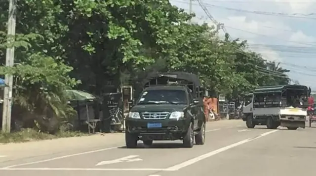 တောင်ဒဂုံမြို့နယ်အတွင်း နိုဝင်ဘာလ ၇ရက်နေ့ နေ့လယ်ပိုင်းမြင်ကွင်း