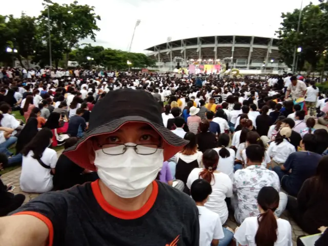 นพ. สุภัทร รวมกิจกรรมทางการเมืองในมหาวิทยาลัยธรรมศาสตร์ ศูนย์รังสิต ในชื่อกิจกรรม "ธรรมศาสตร์จะไม่ทน" 