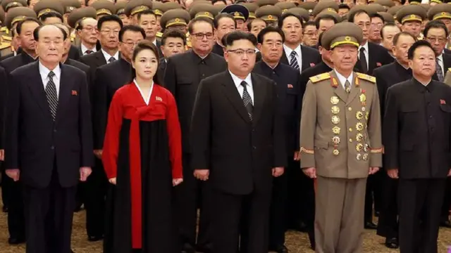 คิม จอง อึนและภริยา