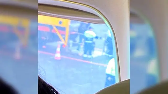 Photo taken from the plane