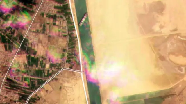 కాలువలో ఎవర్ గివెన్ నౌక