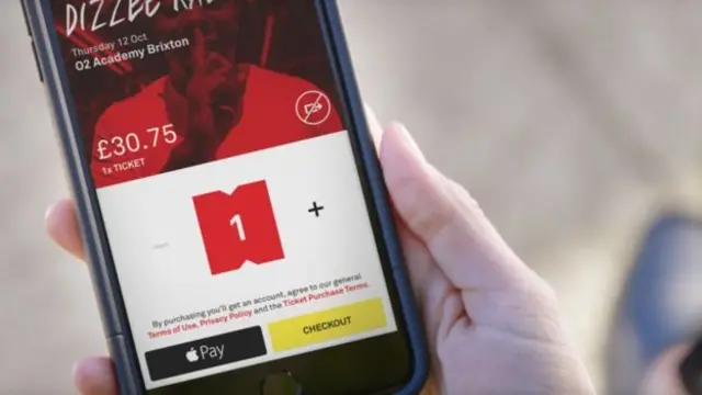 Pantalla de un celular