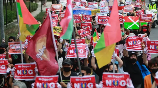 ပြည်တွင်းမှာသာမက ပြည်ပမှာနေထိုင်ကြတဲ့ မြန်မာနိုင်ငံသားတွေကပါ စစ်ကောင်စီကို ကန့်ကွက်နေ