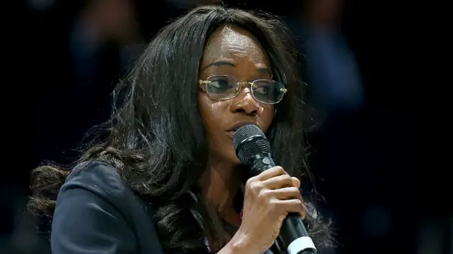 Isha Johansen, présidente de la commission chargée du football féminin à la CAF.