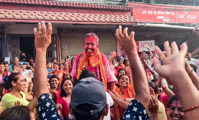 गौरादह झापामा दिलिप भण्डारी वार्डाध्यक्षमा निर्वाचित भएका थिए