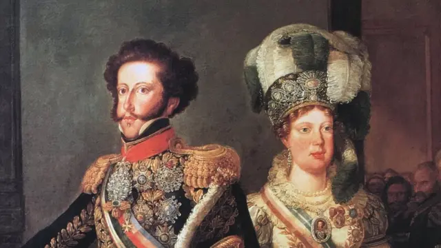 D. Pedro I e Maria Leopoldinaf12 bet falcãopinturaf12 bet falcãoArnaud Julien Pallière