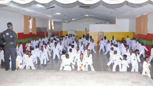 ኣካዳሚ ሄኖክ ወርልድ ቴኳንዶ ዘሰልጥኖም መናእሰይን ቖልዑትን