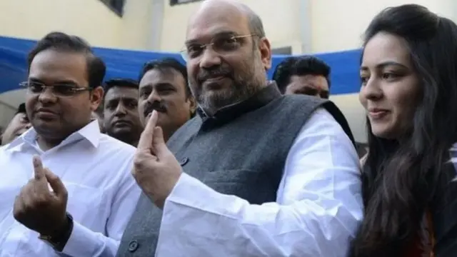 જય શાહ પિતા અમિત શાહ સાથે