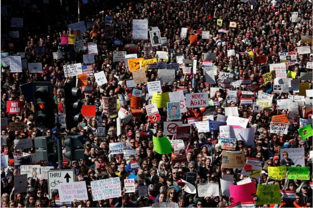 '우리의 생명을 위한 행진'(March For Our Lives) 시위
